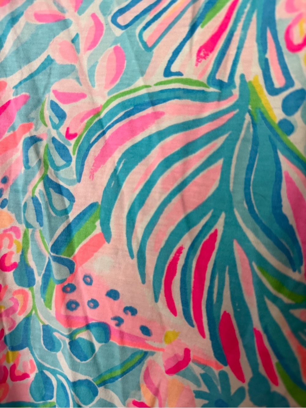 Lilly Pulitzer Dress Tropical Punch Womens Luscious Lions Ruffle - Picture 4 of 4